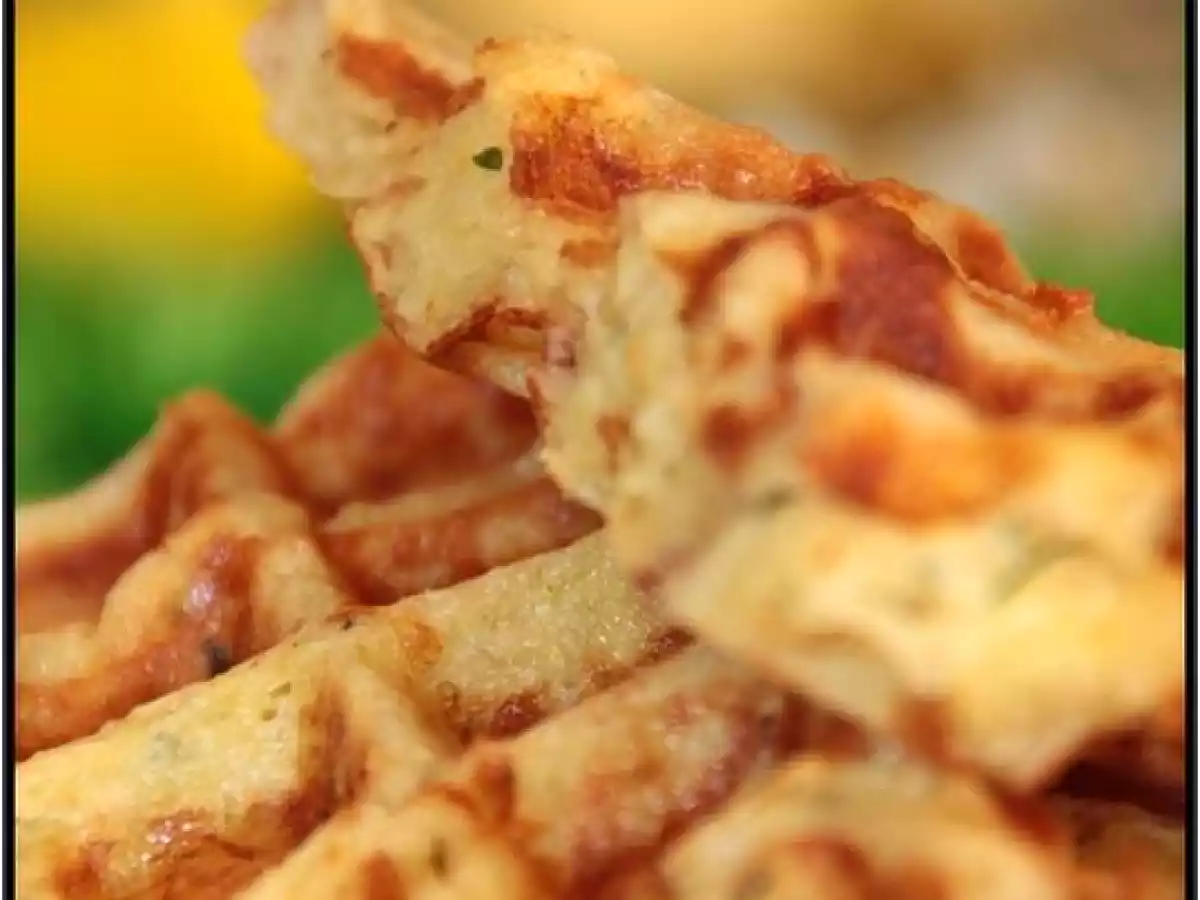 Gaufres de pommes de terre au comté ( gaufres salées) - photo 2