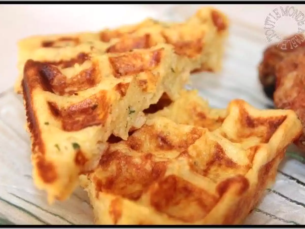 Gaufres de pommes de terre au comté ( gaufres salées) - photo 3