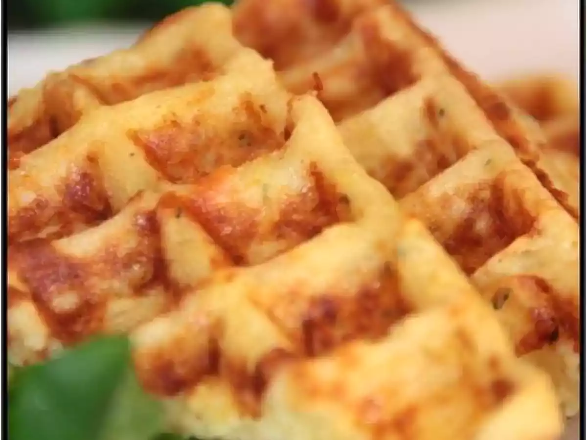 Gaufres de pommes de terre au comté ( gaufres salées) - photo 4