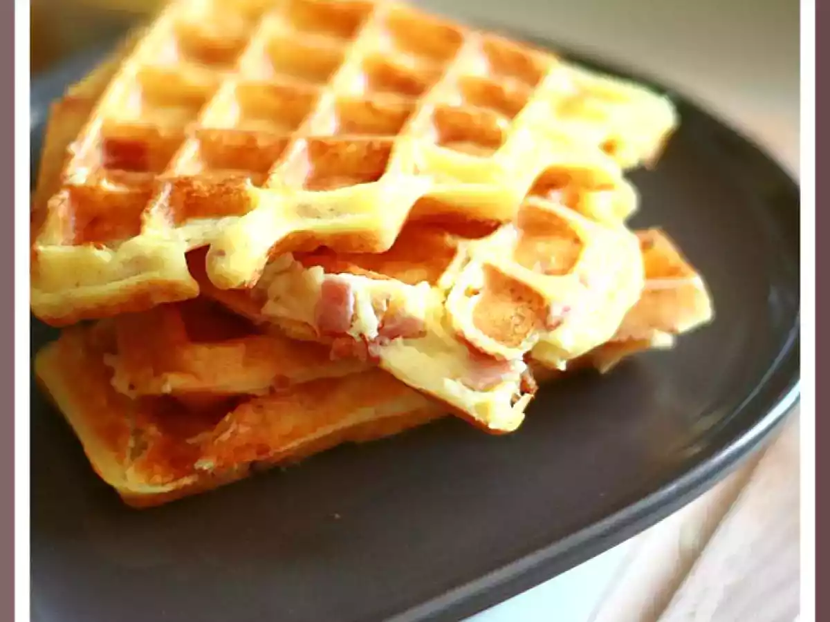 Gaufres façon purée jambon sans gluten