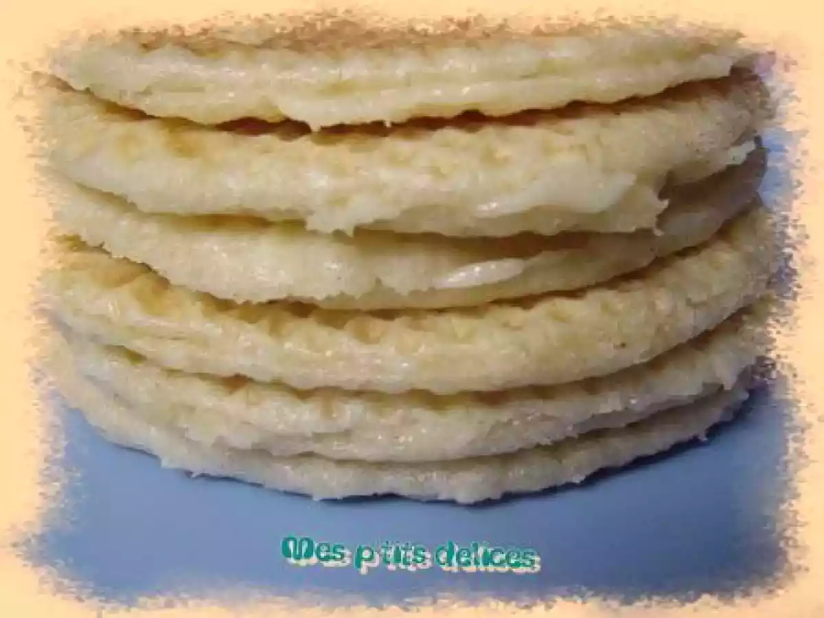 Gaufres fourrées à la vanille