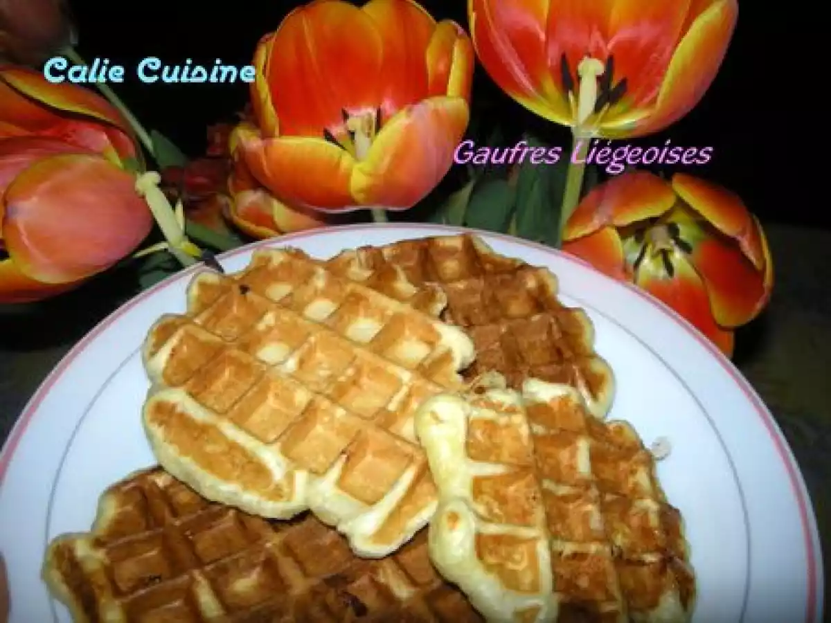 Gaufres Liégeoises au Thermomix - photo 2