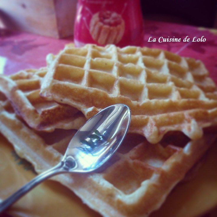 Gaufres moelleuses et croustillantes - Recette Ptitchef