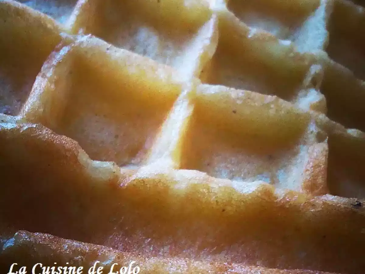 Gaufres moelleuses et croustillantes - photo 2