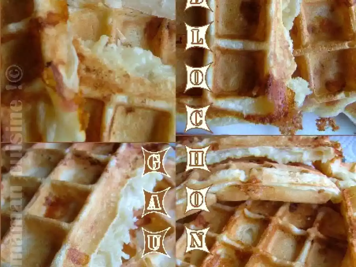 Gaufres salées au reblochon
