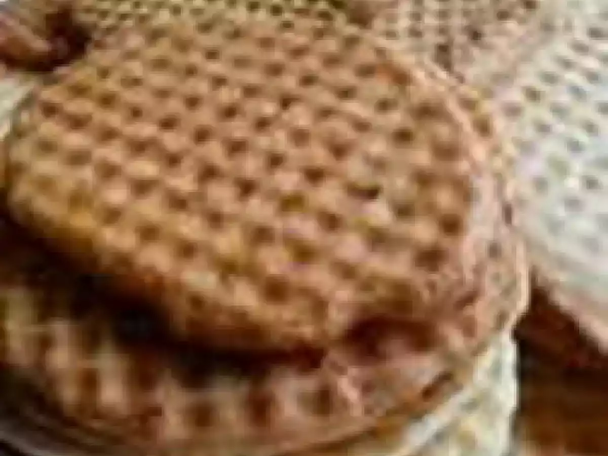 Gaufres sèches ou Etrennes