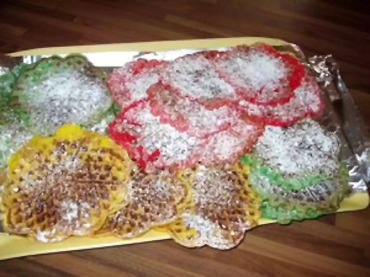 Gaufres thermomix colorées - photo 2