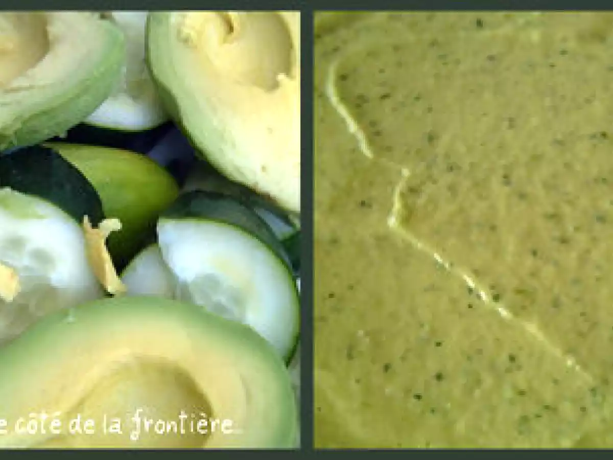 GAZPACHO AVOCAT-CONCOMBRE