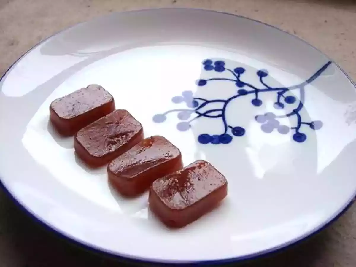 Gelée coings-orange et pâtes de coing