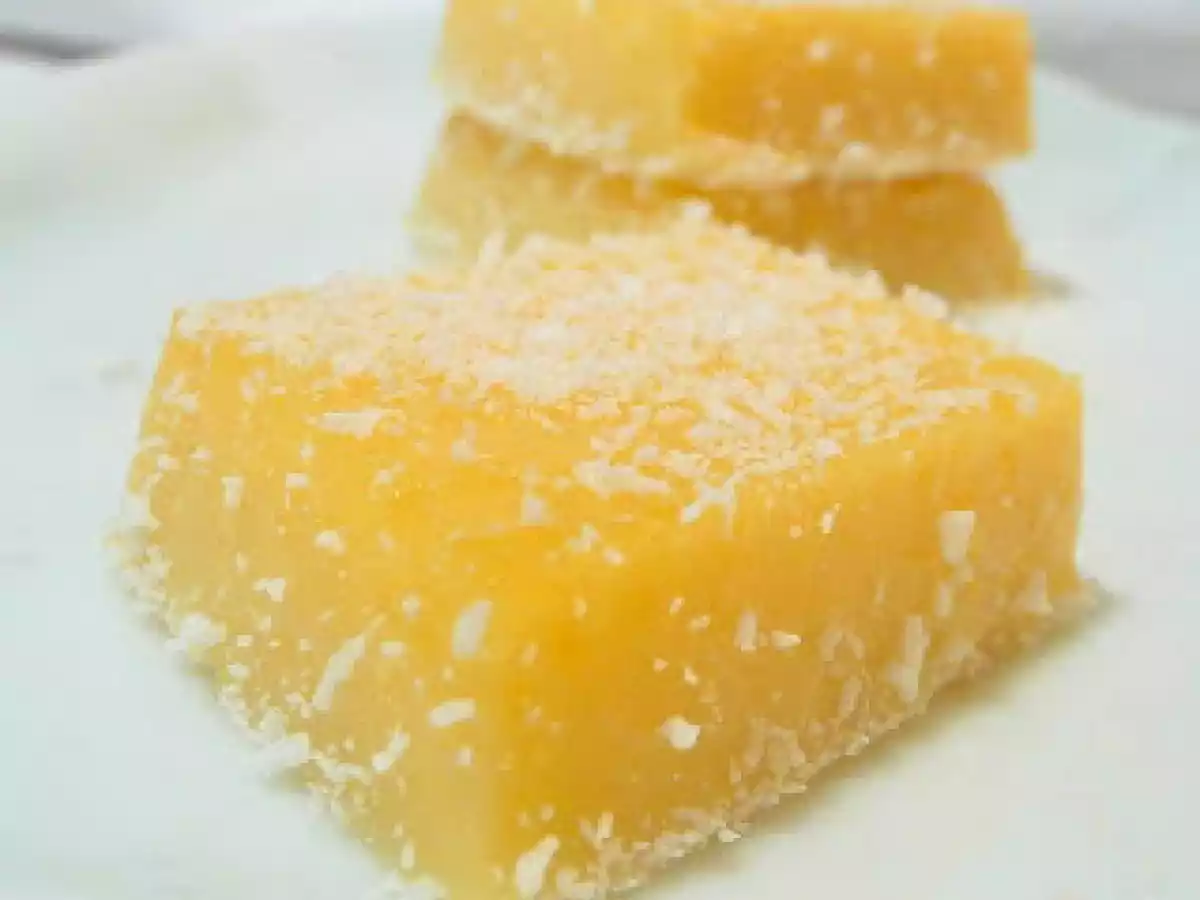 Gelée de coco à l'orange. - photo 2