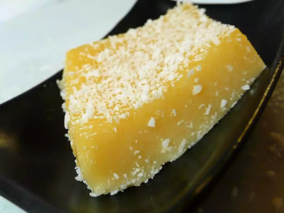 Gelée de coco à l'orange. - photo 3