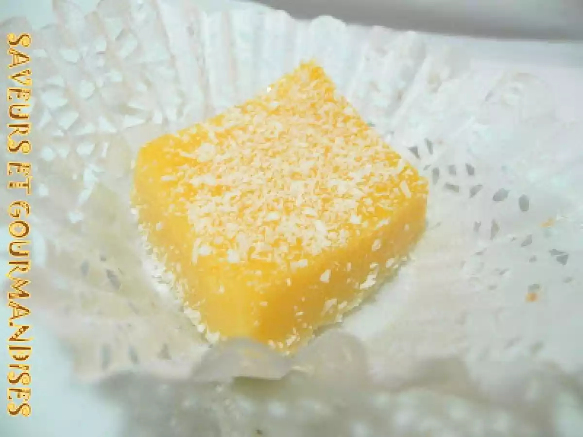 Gelée de coco à l'orange. - photo 4