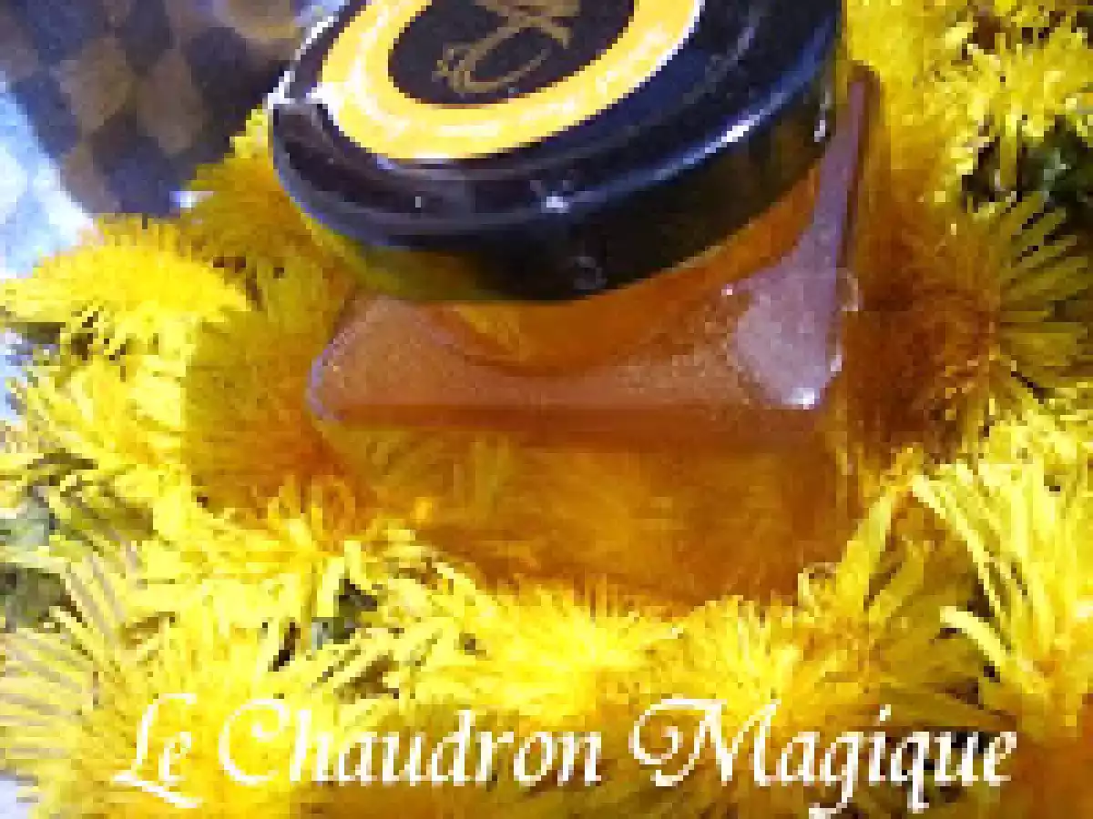 Gelée de pissenlits de pissenlits, miel de pissenlits. - photo 2