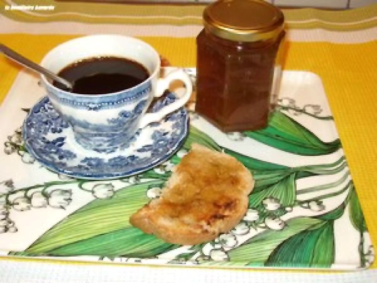 Gelée de verveine au miel.