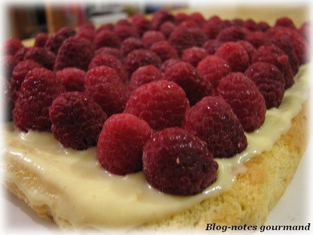 Genoise Aux Framboises Un Succes Fou Recette Ptitchef