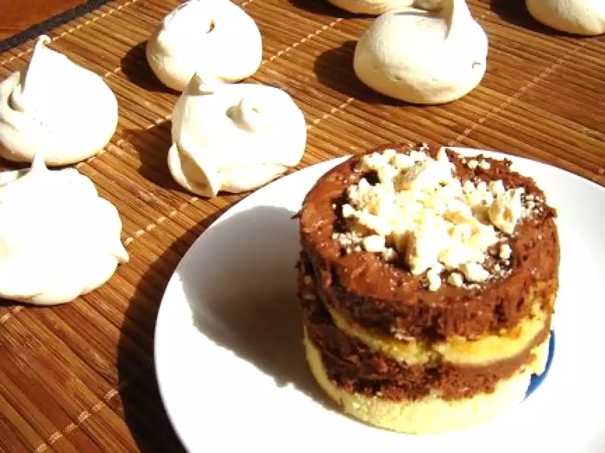 Génoise Choco Meringue
