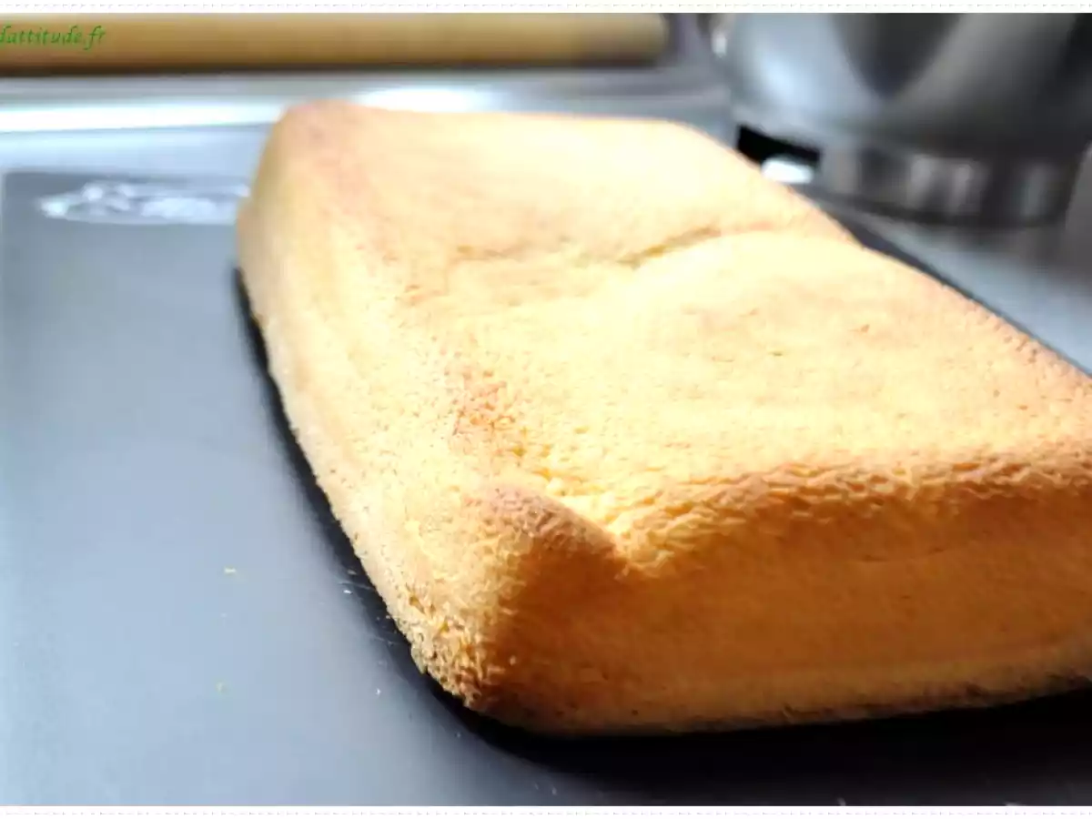 Génoise : Sans sucre.