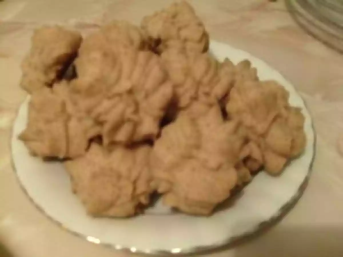 Ghribiya au pois chiche.... gateau constantinois (Algerie)