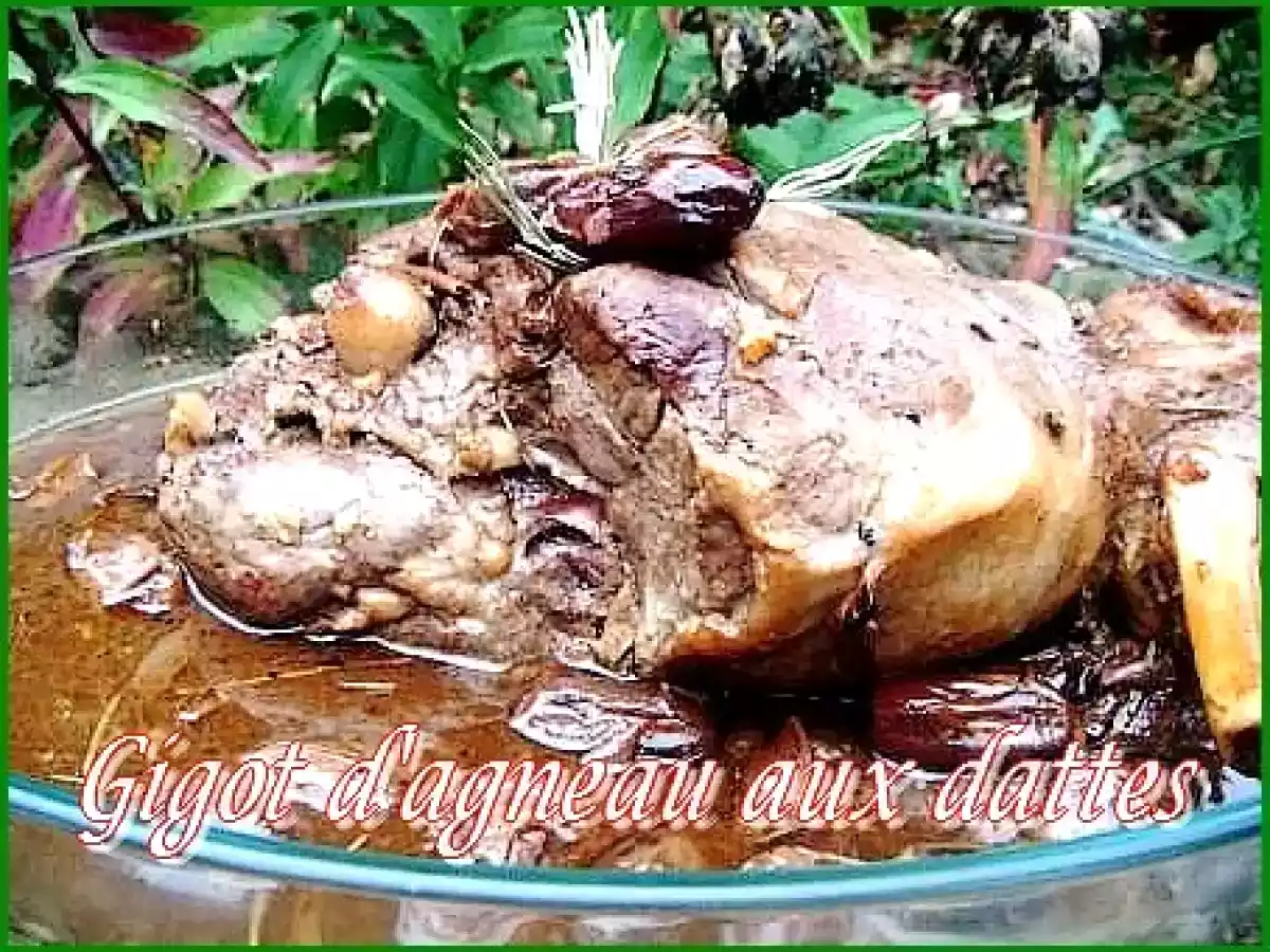 Gigot d'agneau aux dattes - photo 2