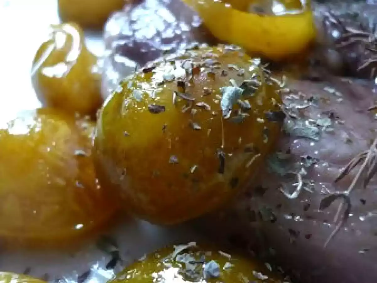 Gigot d'agneau aux mirabelles et au miel - photo 3