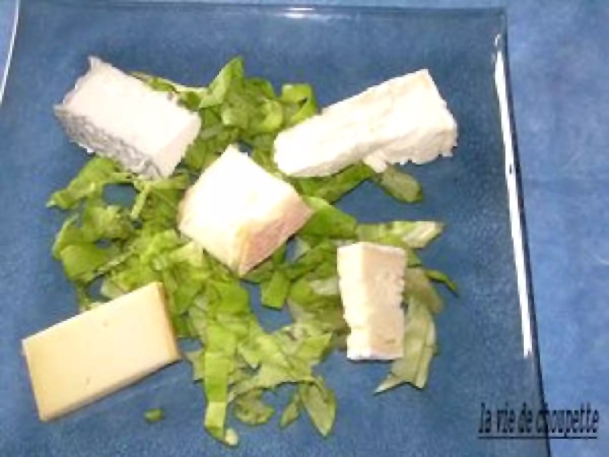 Gigot d'agneau, fagots de haricots verts, flageolets - photo 2