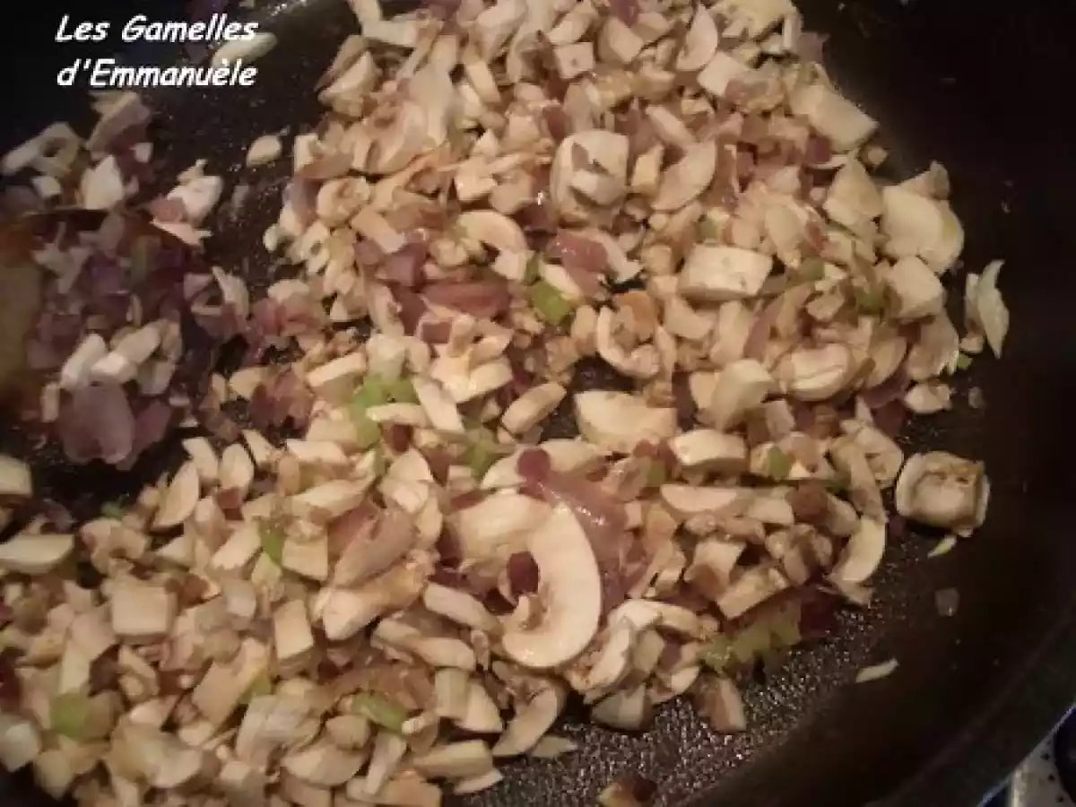 Gigot d'agneau farci façon sous-bois