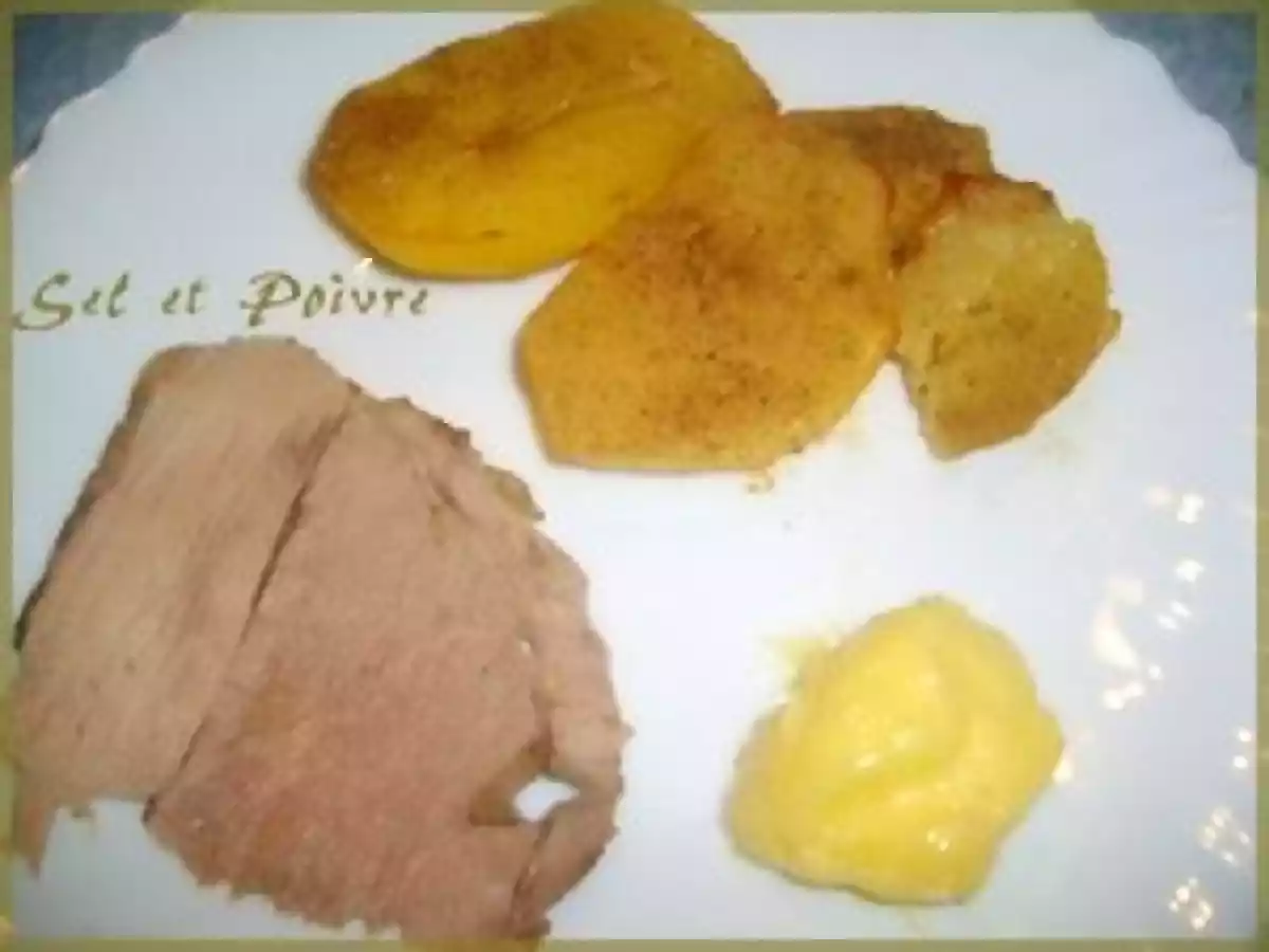 Gigot d'agneau, pommes de terre au four et aioli... - photo 4