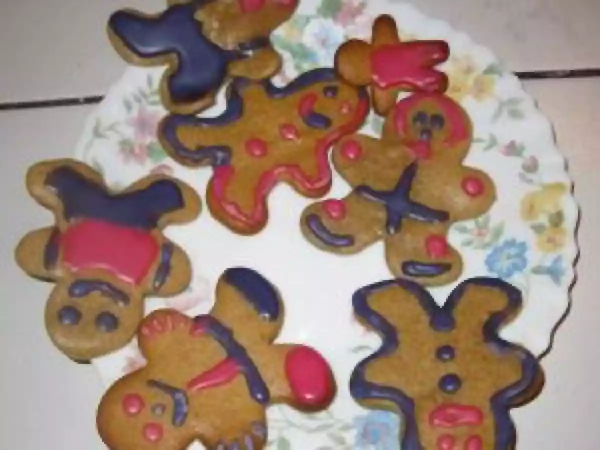 Gingerbread man (petit bonhomme de pain d'épices)