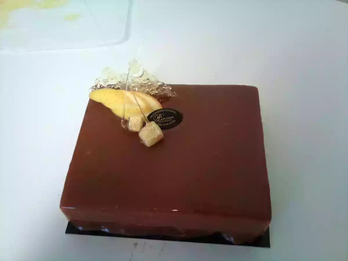glaçage caramel (pour entremet)***