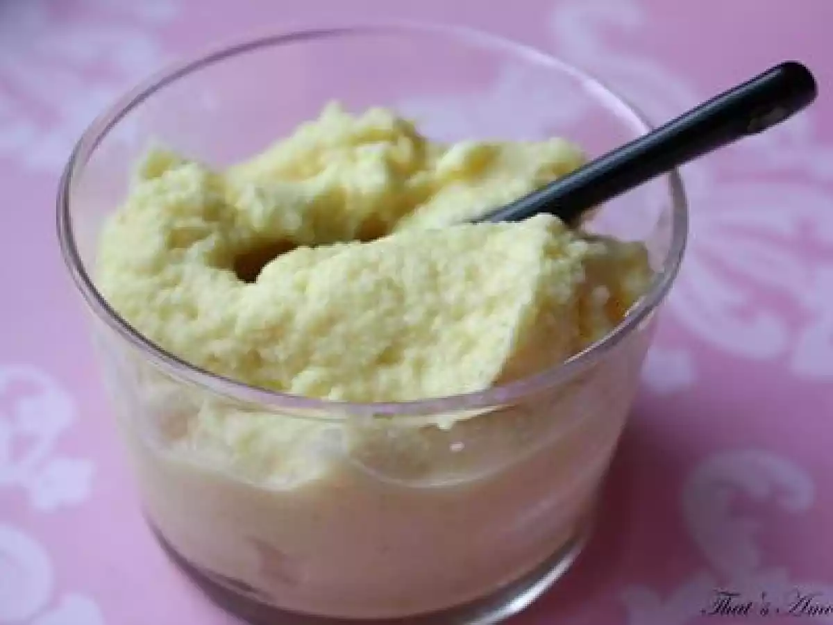 Glace à l'ananas - Gelato all'ananas