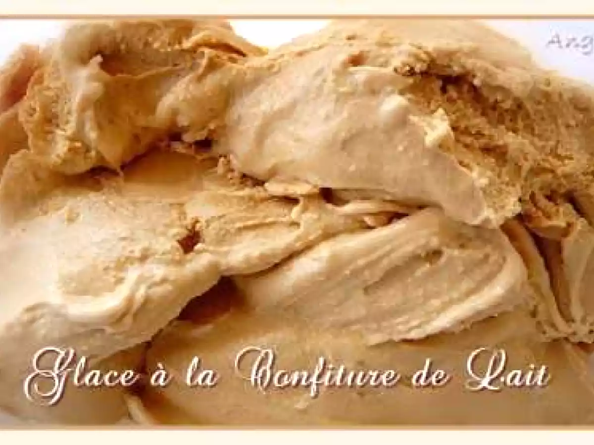 Glace à la confiture de lait - photo 2