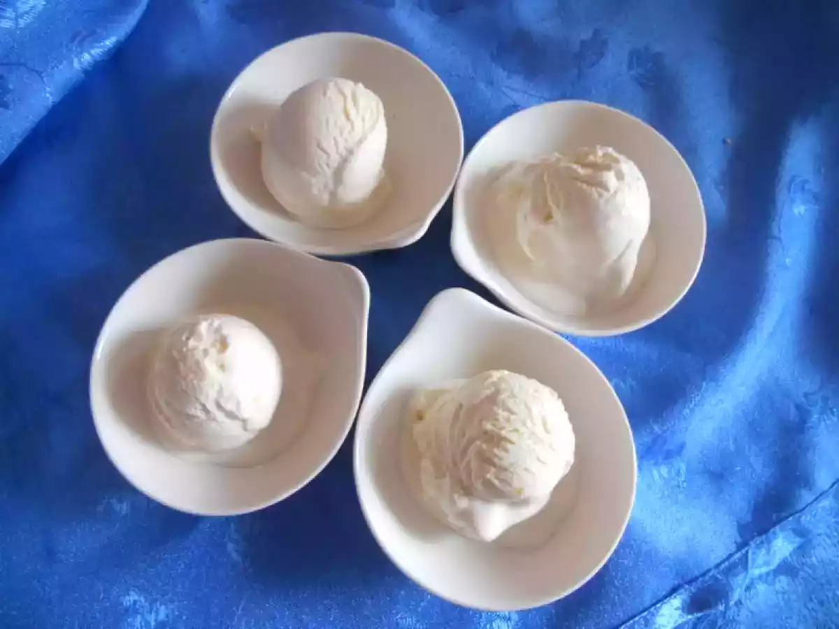 Glace à la crème de calisson