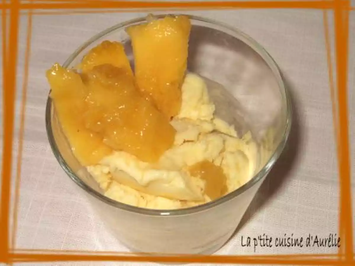 Glace à la mangue