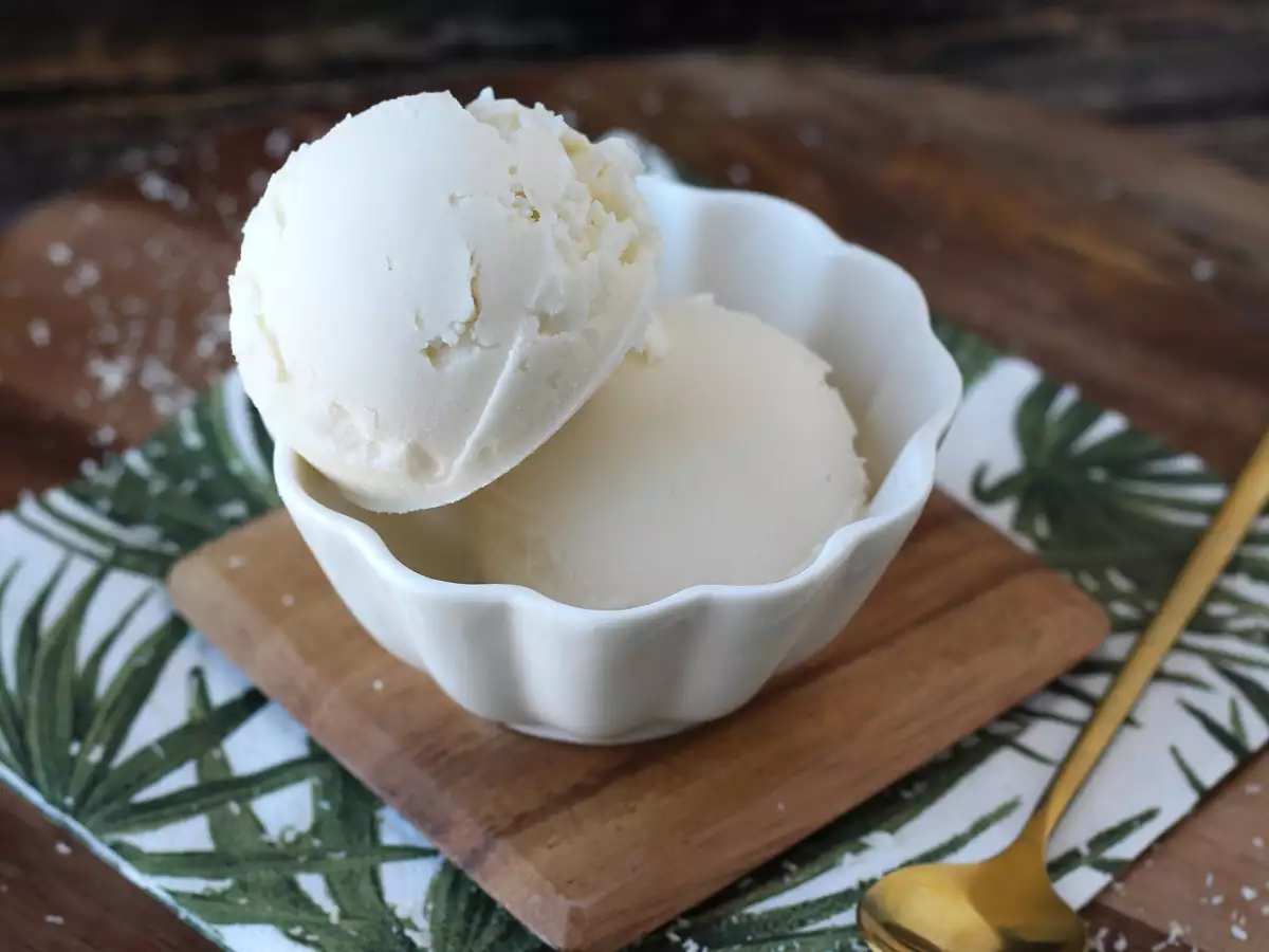 Glace à la noix de coco avec le Ninja Creami - photo 2