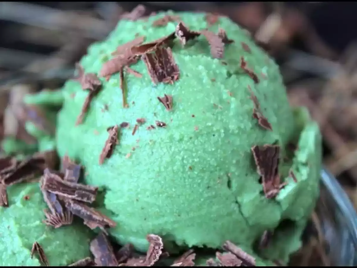 Glace à la pistache sans oeuf - photo 2
