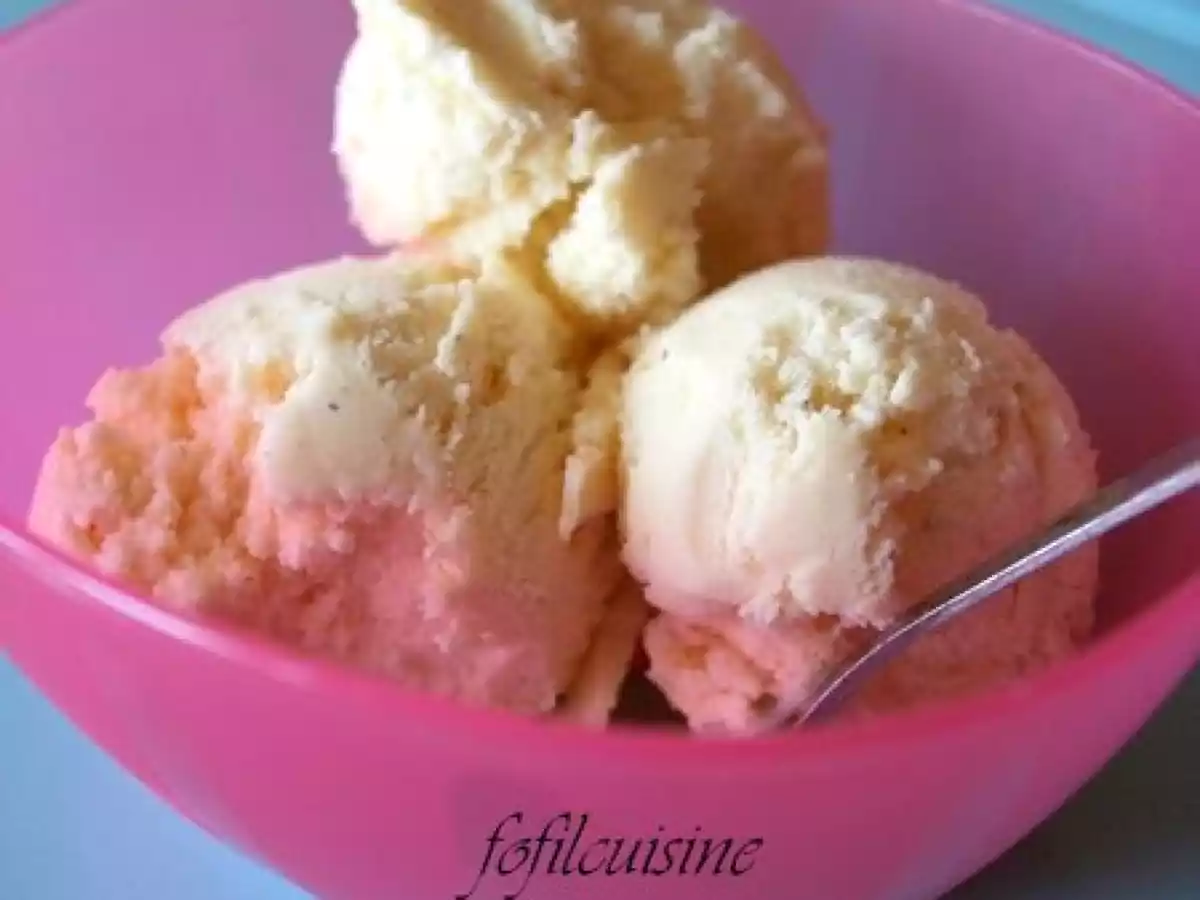 Glace à la vanille au Kitchenaid