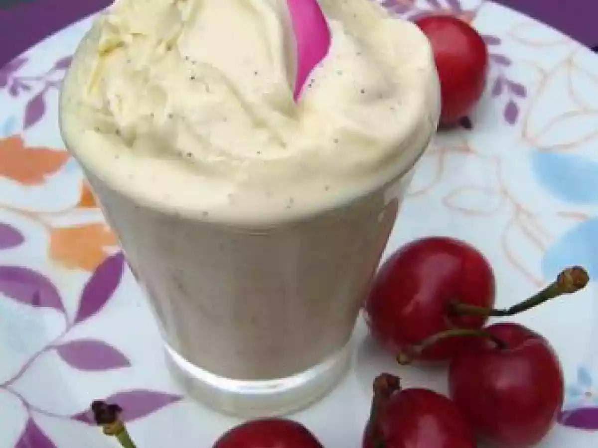 Glace à la vanille de Tahiti