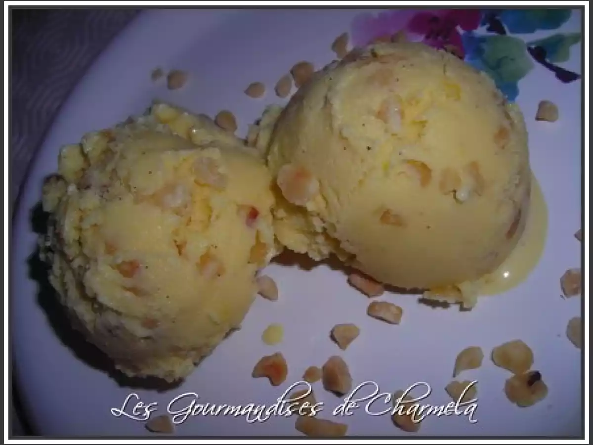 Glace à la Vanille et Noisette