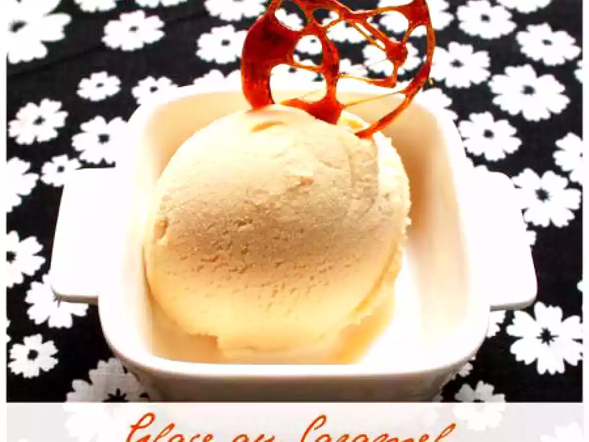 Glace au Caramel de Pierre Hermé ... un délice !