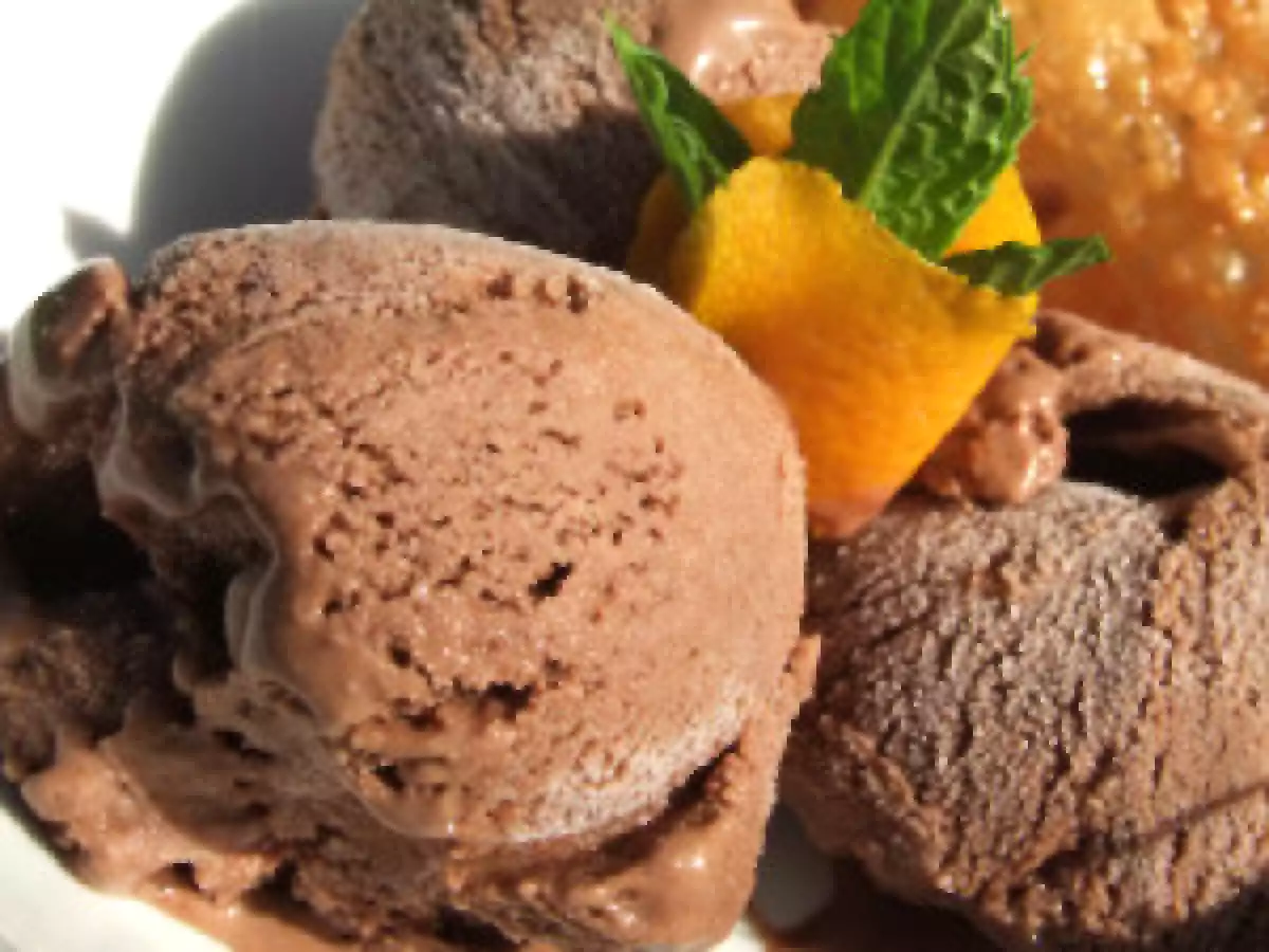 Glace au chocolat (au thermomix)
