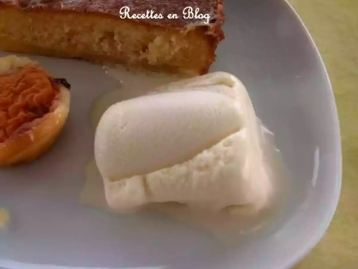 GLACE AU CHOCOLAT BLANC