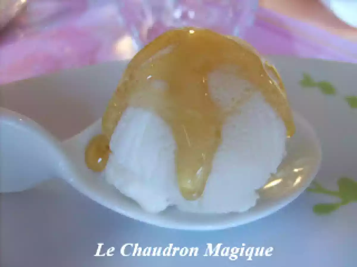 Glace au fromage de chèvre et (ou ) ricotta. - photo 4