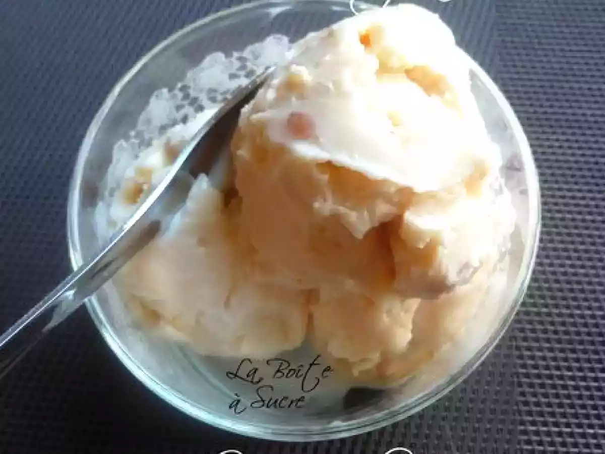 Glace au Nougat de Montélimar