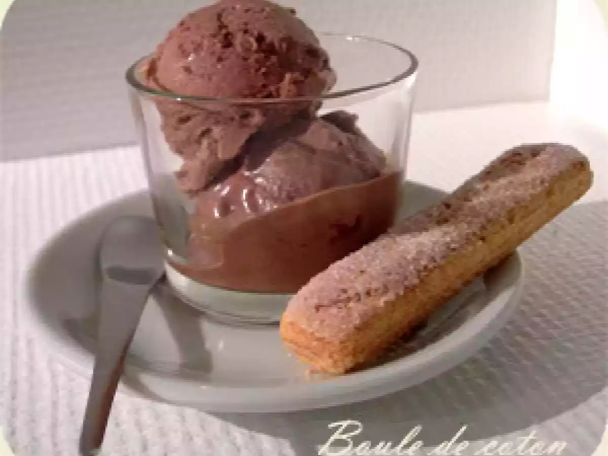 Glace au nutella