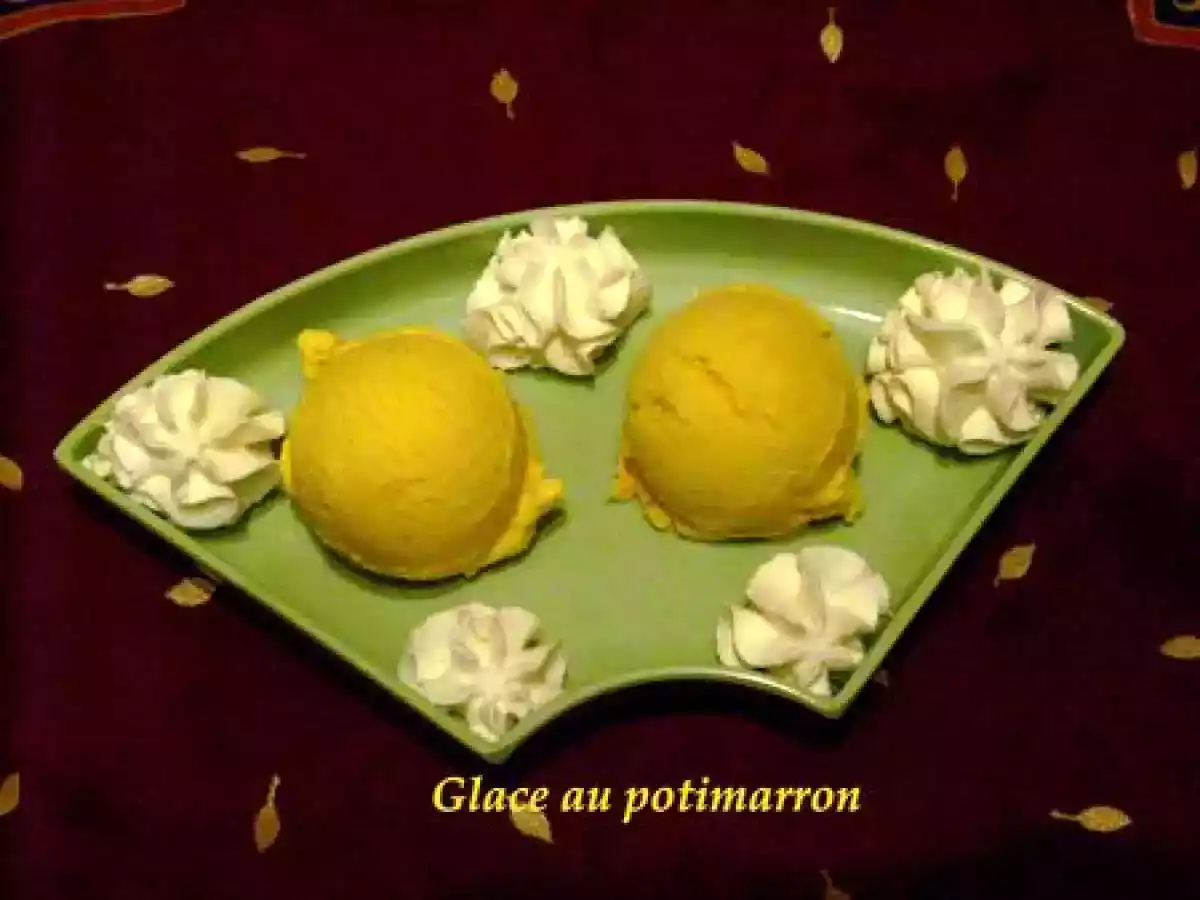 GLACE AU POTIMARRON