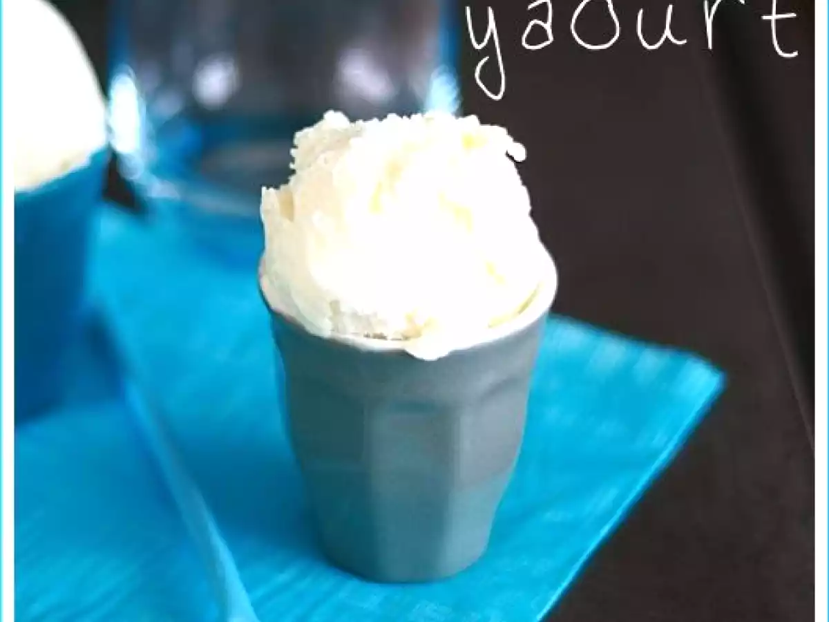 Glace au yaourt comme chez le glacier