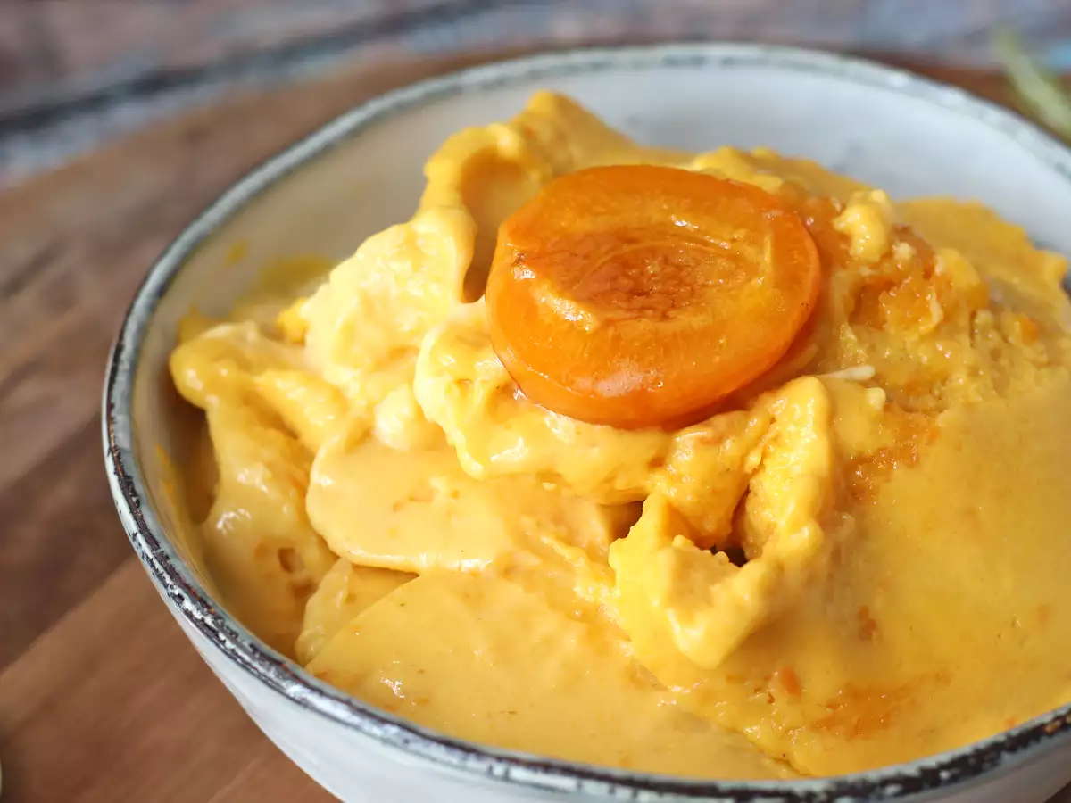 Glace aux abricots rôtis avec la Ninja Creami - photo 4