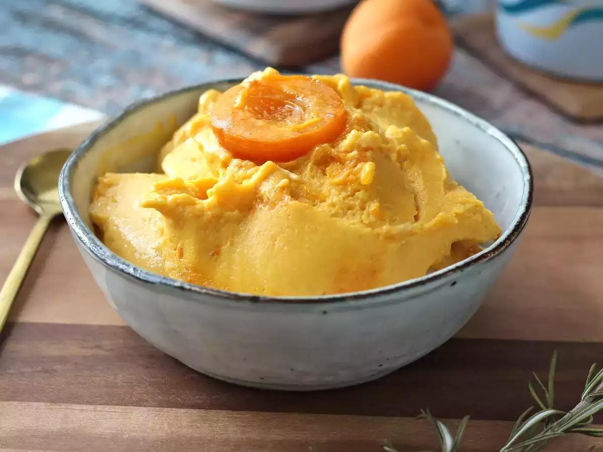 Glace aux abricots rôtis avec la Ninja Creami - photo 5