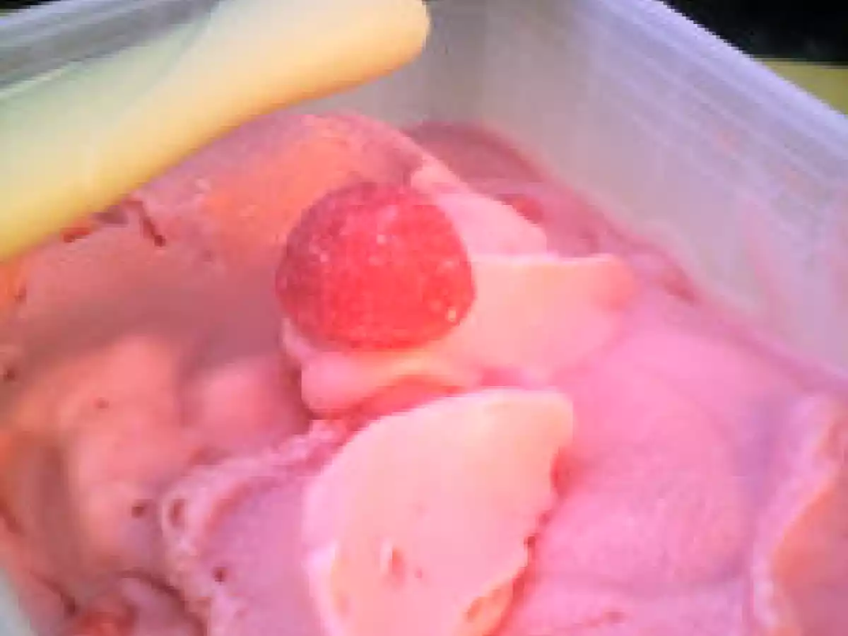 Glace aux fraises Tagada - photo 2