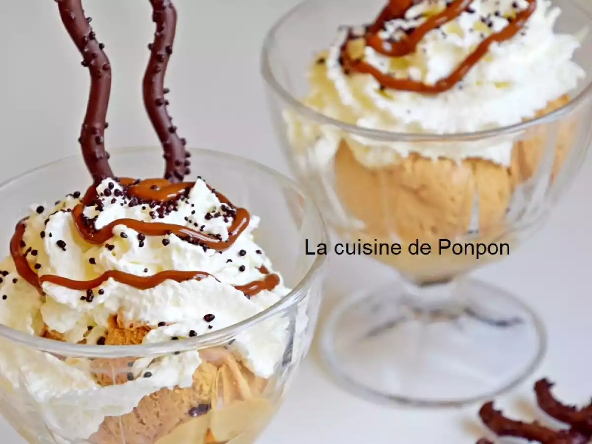 Glace avec seulement 2 ingrédients et sans sorbetière, super facile et super bon!